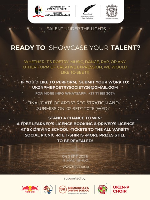 Talent Under The Lights poster, alternate design